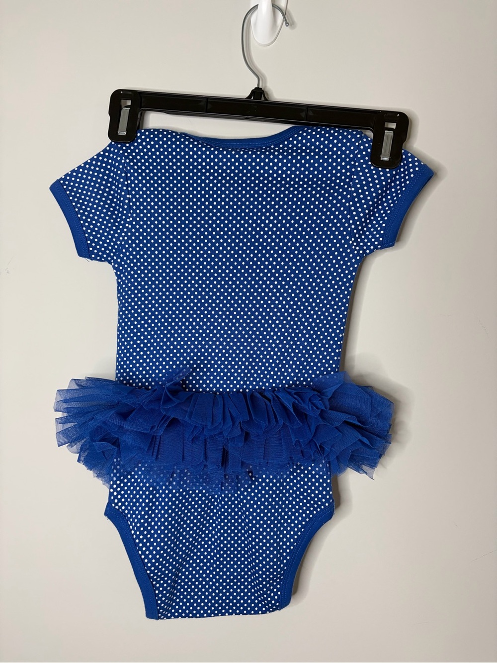 Florida Gators Blue Polka Dot Tutu Baby Onesie Size 18 months - Picture 2 of 7